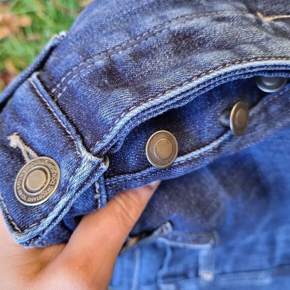 Neuw Iggy Skinny Jeans Ripped Knee Blue Men's  30 - Picture 6 of 9